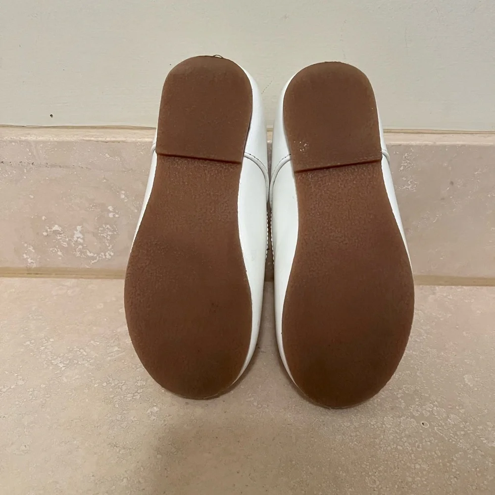 L’Amour White Leather Mary Jane’s - Picture 7 of 7